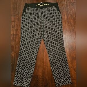 Dalia Collection Geometric Straight Leg Pants